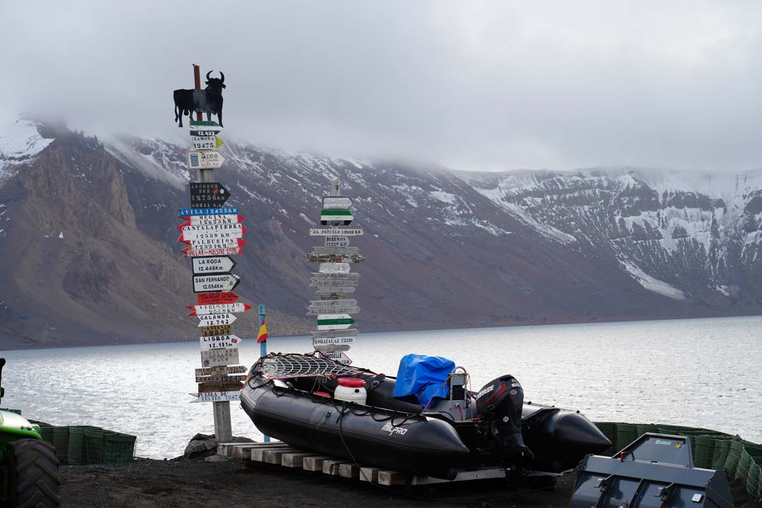 La expedición antártica